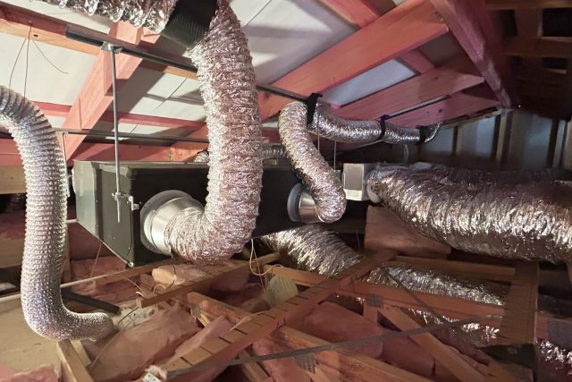 Heat Pump With Duct Work Wellington